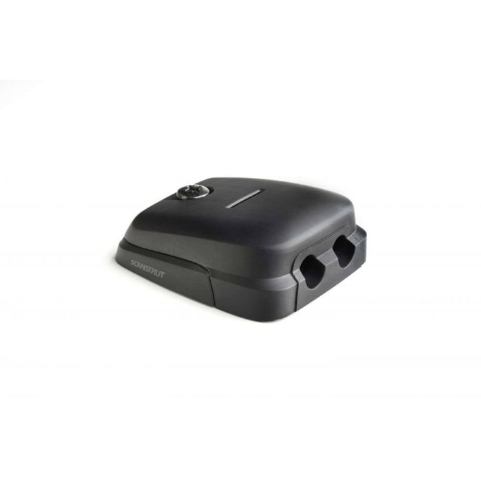 Passe-câble Solara 2 entrées pour câbles de 2 à 6 mm noir 