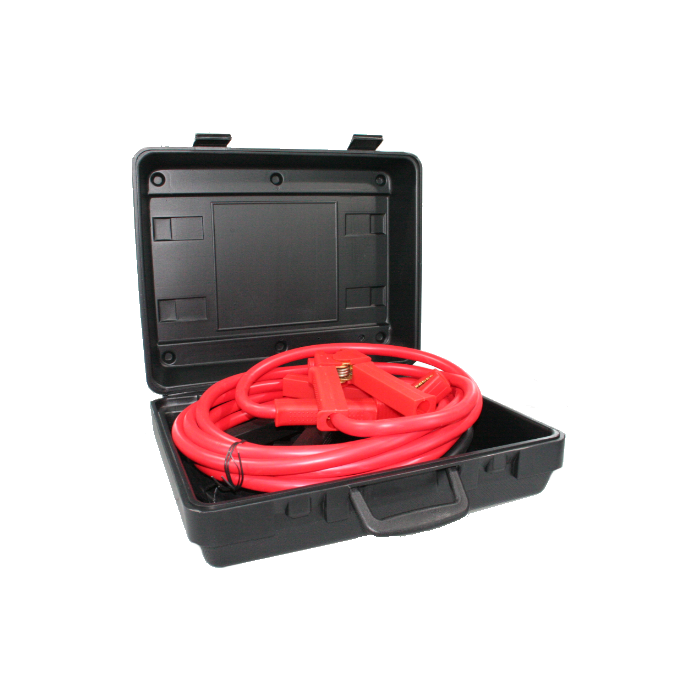 Câbles de démarrage professionnels 50 mm² 2 x 5000 mm en coffret 