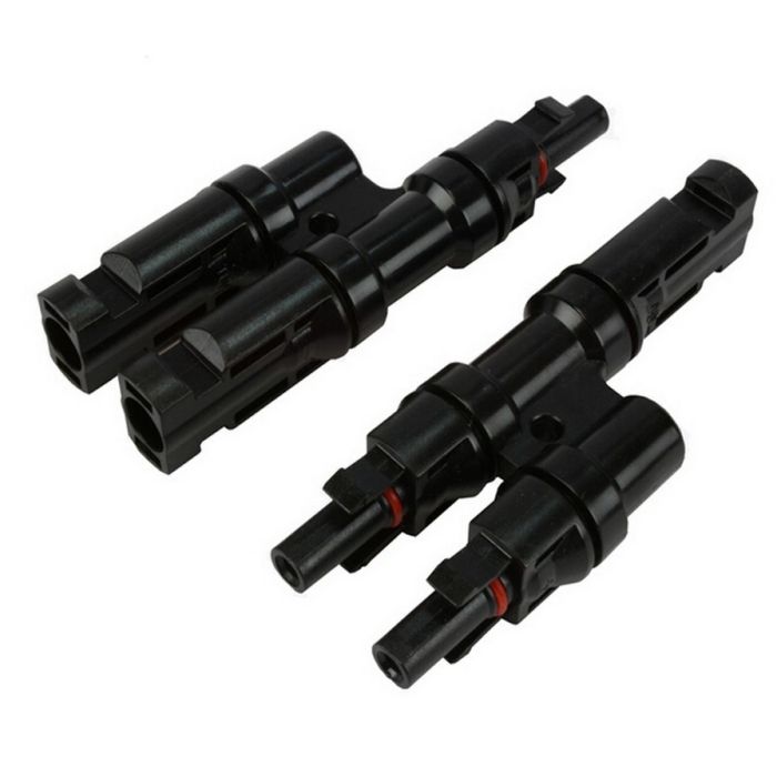 Set de répartiteurs MC4 Staubli mâle/mâle/femelle et femelle/femelle/mâle 