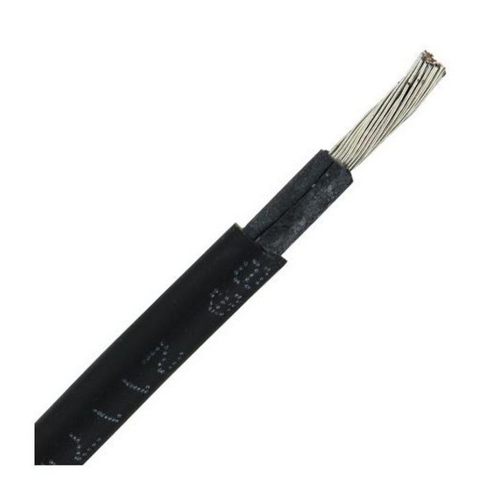 Câble solaire TopSolar 6 mm² noir rouleau de 100 m 