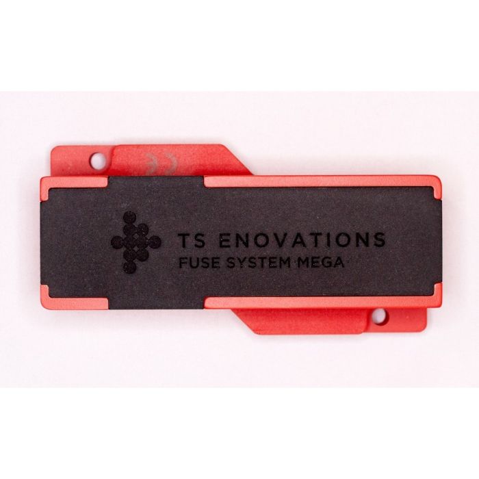 Porte-fusible MEGA rouge 12-48 V, fusibles 40 à 500 A, bornes M8 