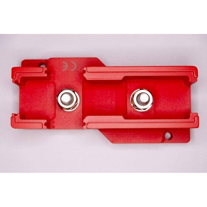 Porte-fusible MEGA rouge 12-48 V, fusibles 40 à 500 A, bornes M8 