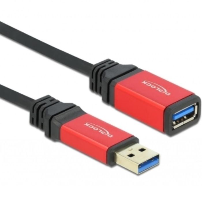 Rallonge USB 3.0 avec amplificateur Delock 2 m USB-A mâle / femelle 