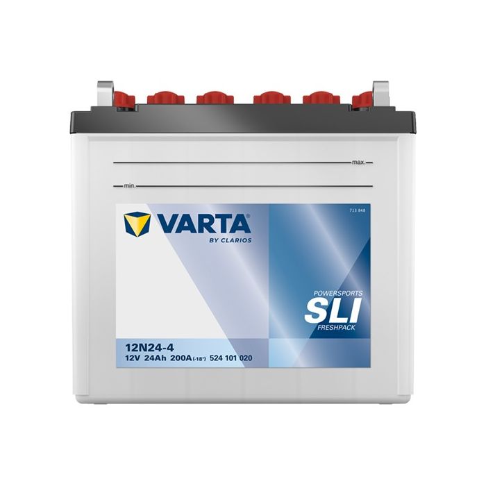 Batterie moto Varta Powersports 12N24-4 12 V 24 Ah 200 A – Plomb-acide (électrolyte liquide)