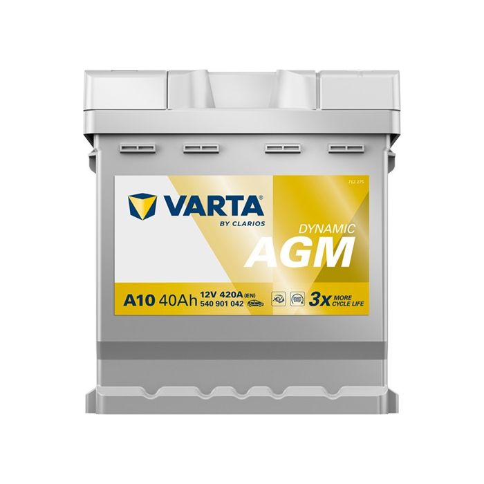 Batterie Start & Stop AGM Varta Dynamic A10 12 V 40 Ah 420 A – AGM