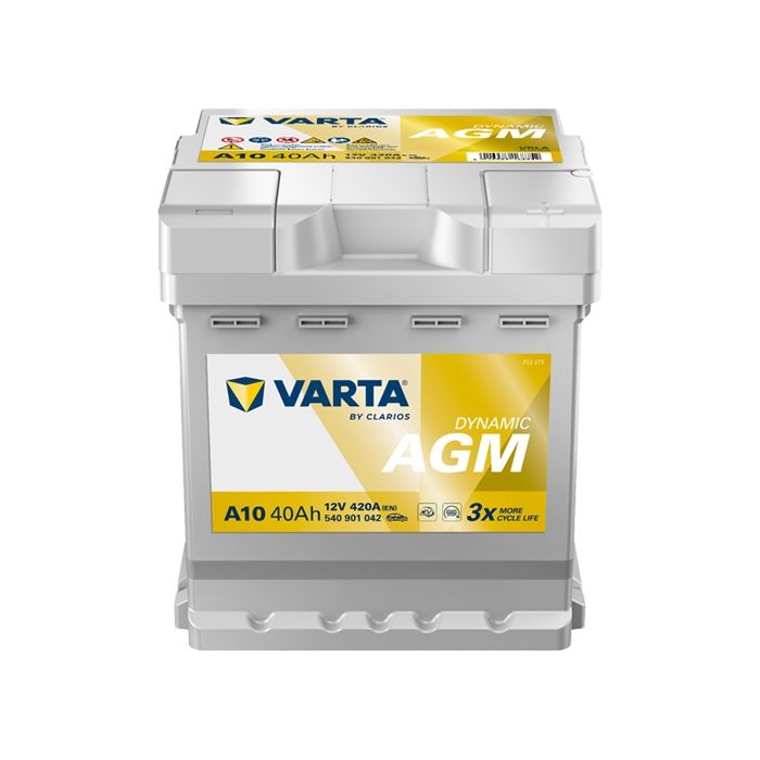 Batterie Start & Stop AGM Varta Dynamic A10 12 V 40 Ah 420 A – AGM