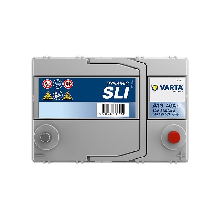 Batterie de démarrage Varta Dynamic A13 12 V 40 Ah 330 A – Plomb-acide (sans entretien)