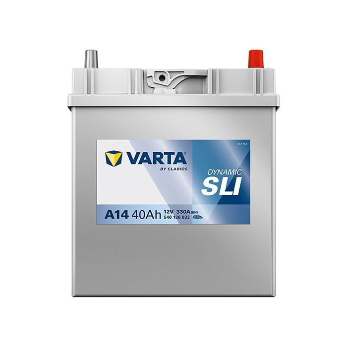 Batterie de démarrage Varta Dynamic A14 12 V 40 Ah 330 A – Plomb-acide (sans entretien)