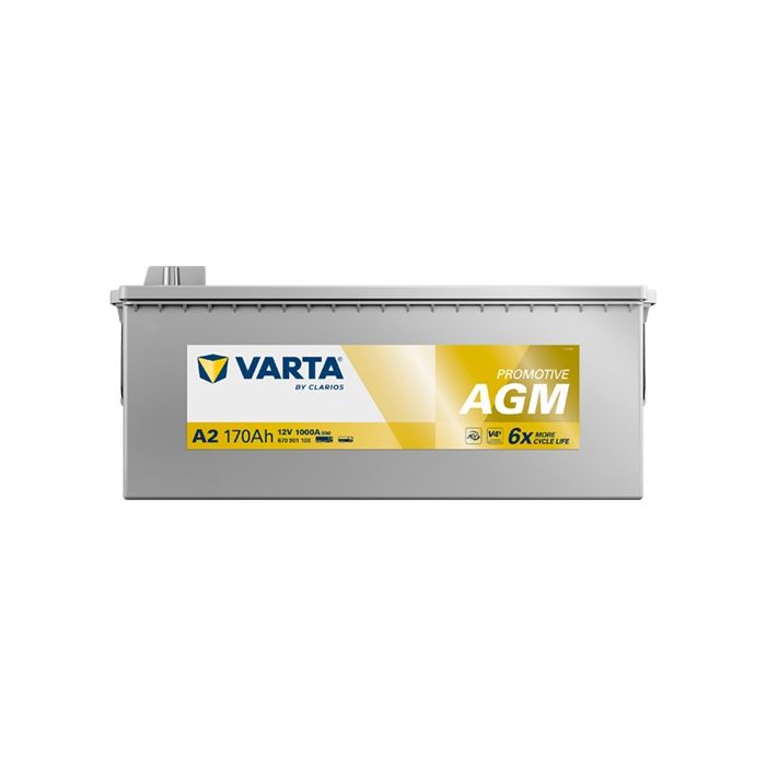 Batterie Start & Stop AGM Varta Promotive A2 12 V 170 Ah 1000 A – AGM