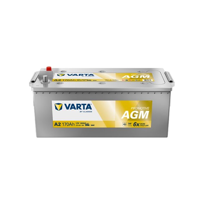 Batterie Start & Stop AGM Varta Promotive A2 12 V 170 Ah 1000 A – AGM
