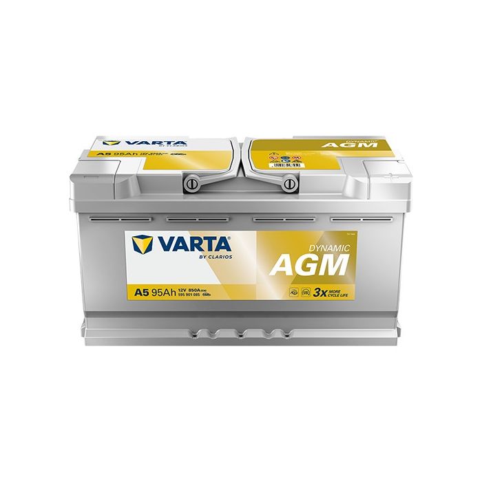Batterie Start & Stop AGM Varta Dynamic A5 12 V 95 Ah 850 A – AGM