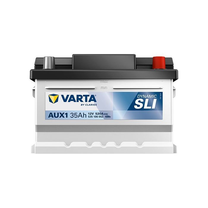 Batterie auxiliaire Varta Dynamic AUX1 12 V 35 Ah 520 A – Plomb-acide (sans entretien)