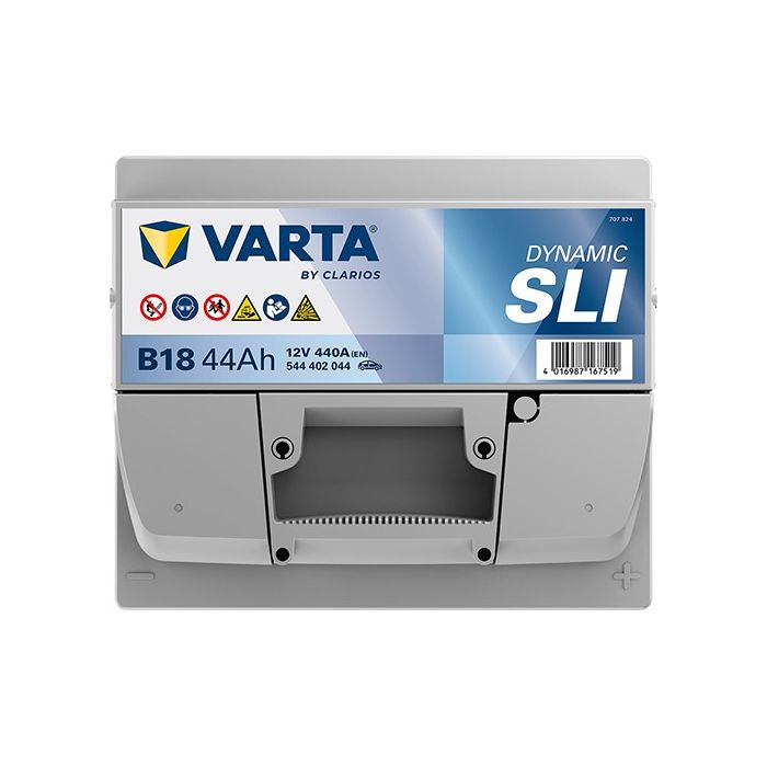 Batterie de démarrage Varta Dynamic B18 12 V 44 Ah 440 A – Plomb-acide (sans entretien)