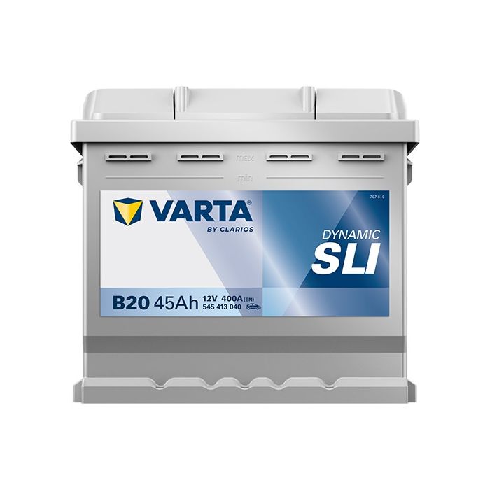 Batterie de démarrage Varta Dynamic B20 12 V 45 Ah 400 A – Plomb-acide (sans entretien)
