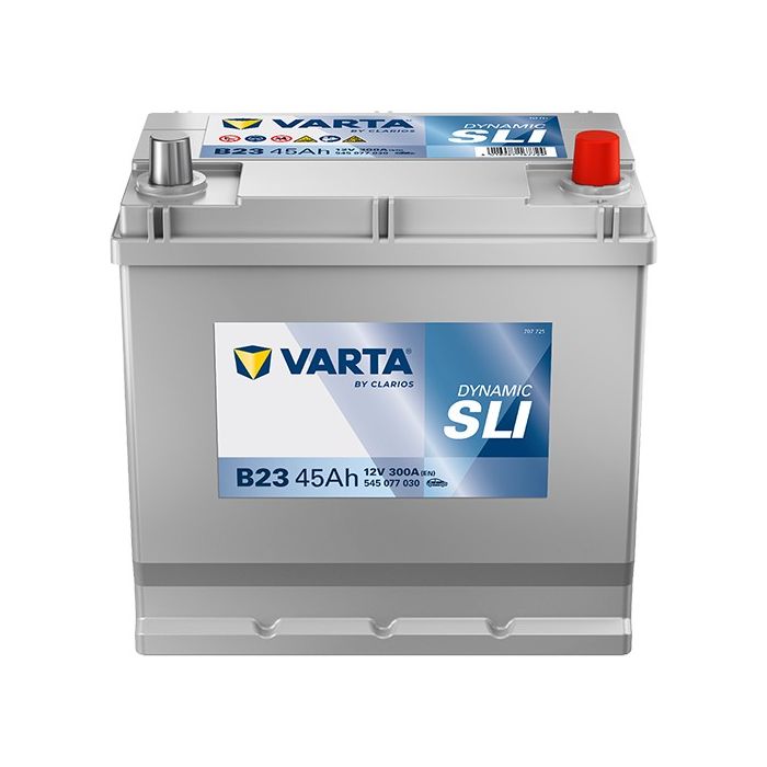 Batterie de démarrage Varta Dynamic B23 12 V 45 Ah 300 A – Plomb-acide (sans entretien)