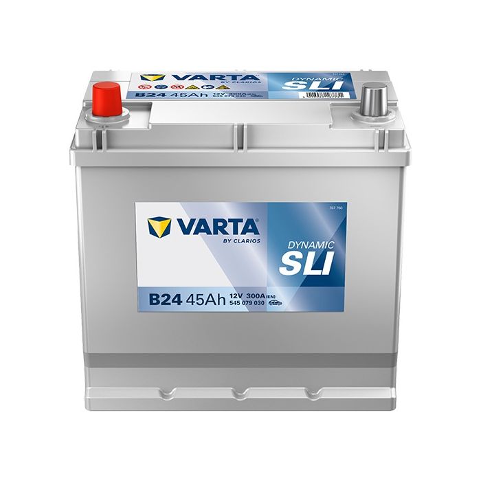 Batterie de démarrage Varta Dynamic B24 12 V 45 Ah 300 A – Plomb-acide (sans entretien)