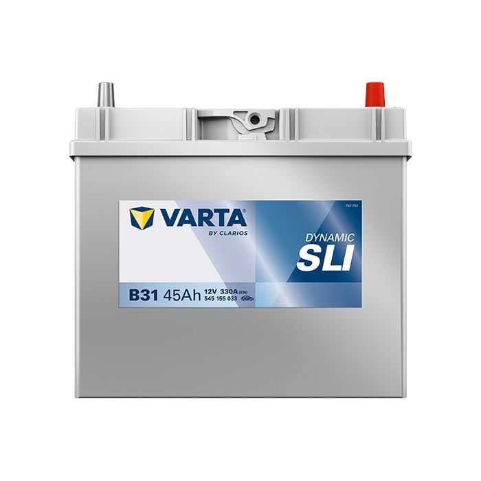 Batterie de démarrage Varta Dynamic B31 12 V 45 Ah 330 A – Plomb-acide (sans entretien)