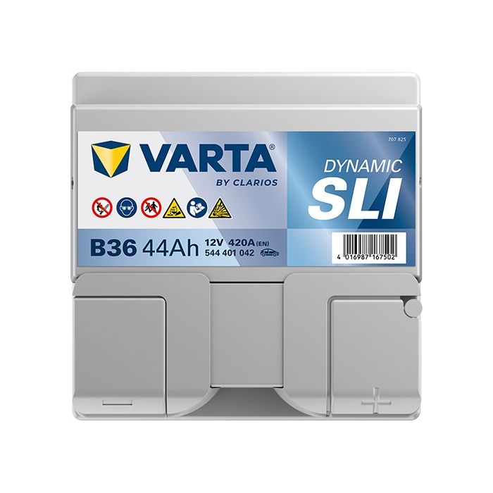 Batterie de démarrage Varta Dynamic B36 12 V 44 Ah 420 A – Plomb-acide (sans entretien)