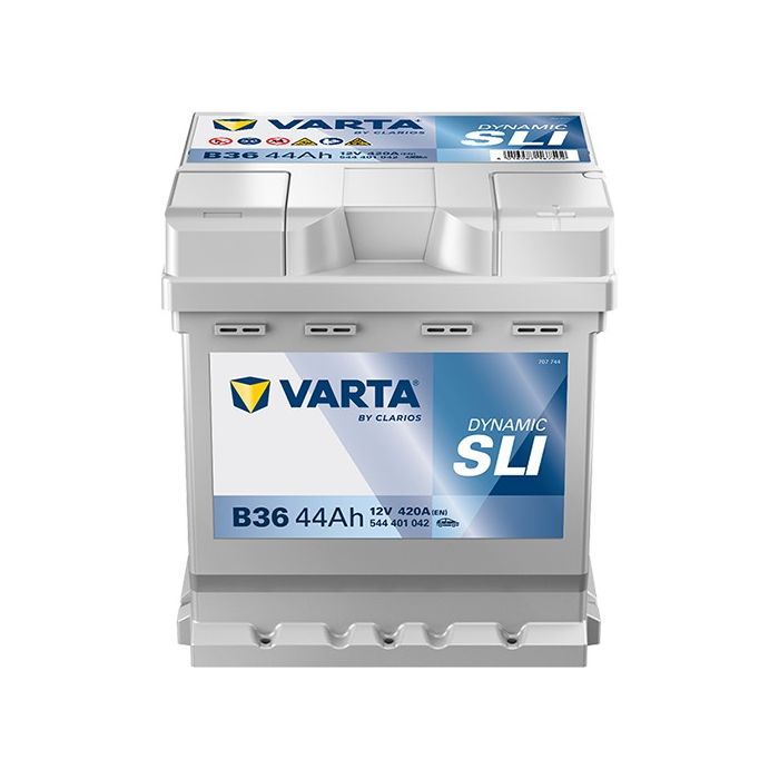Batterie de démarrage Varta Dynamic B36 12 V 44 Ah 420 A – Plomb-acide (sans entretien)