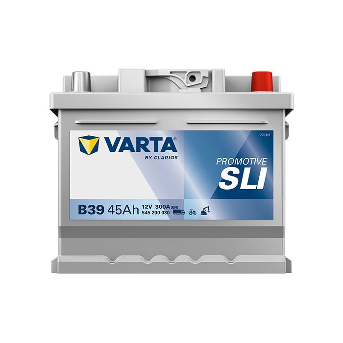 Batterie de démarrage Varta Promotive B39 12 V 45 Ah 300 A – Plomb-acide (sans entretien)