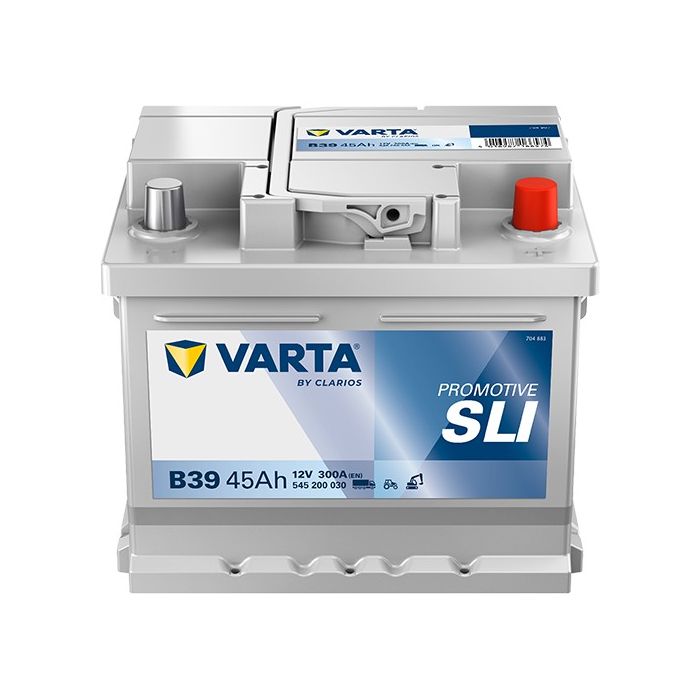 Batterie de démarrage Varta Promotive B39 12 V 45 Ah 300 A – Plomb-acide (sans entretien)