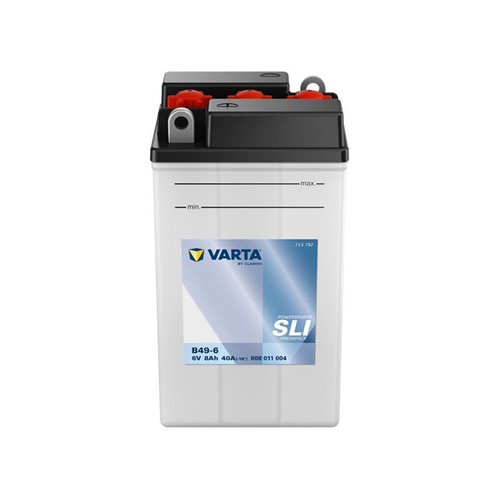 Batterie moto Varta Powersports B49-6 12 V 8 Ah 40 A – Plomb-acide (électrolyte liquide)