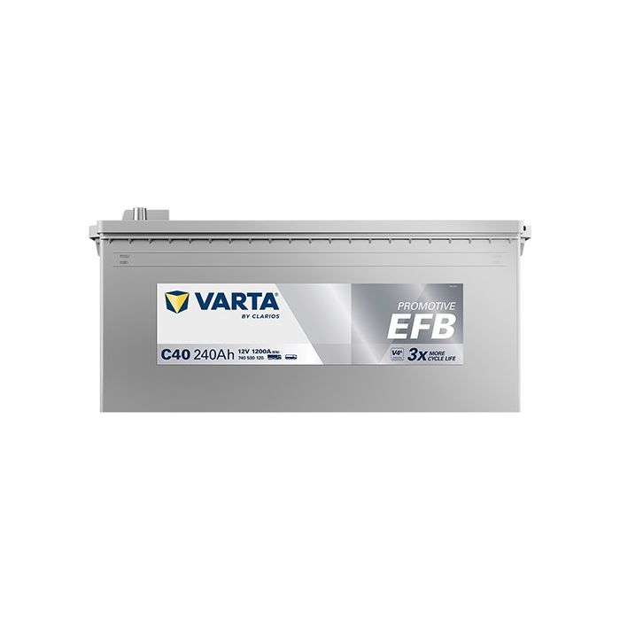 Batterie Start & Stop EFB Varta Promotive C40 12 V 240 Ah 1200 A – EFB