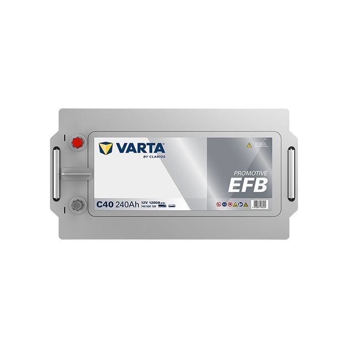 Batterie Start & Stop EFB Varta Promotive C40 12 V 240 Ah 1200 A – EFB