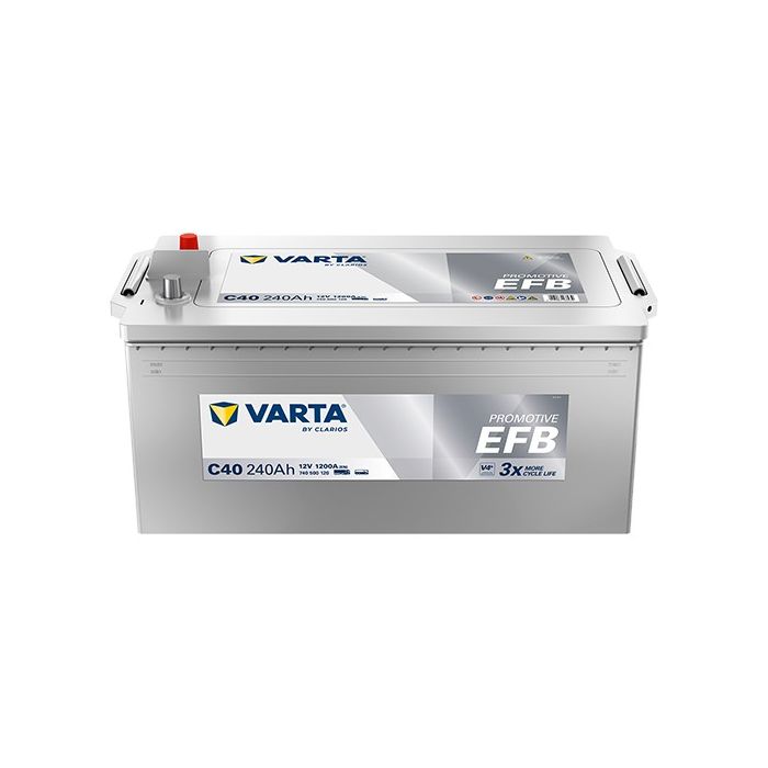 Batterie Start & Stop EFB Varta Promotive C40 12 V 240 Ah 1200 A – EFB
