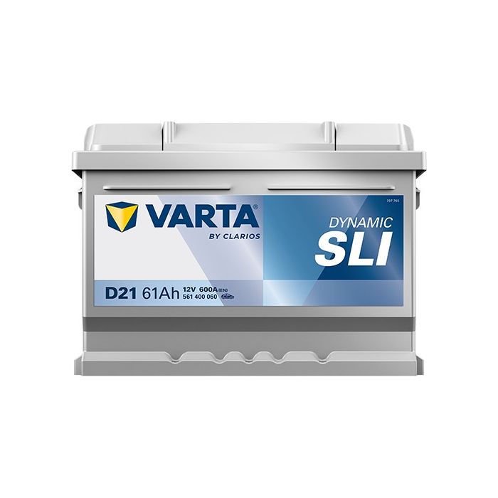 Batterie de démarrage Varta Dynamic D21 12 V 61 Ah 600 A – Plomb-acide (sans entretien)
