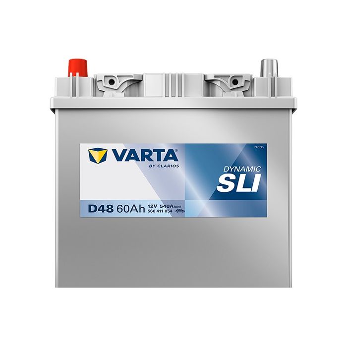 Batterie de démarrage Varta Dynamic D48 12 V 60 Ah 540 A – Plomb-acide (sans entretien)