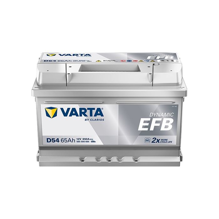 Batterie Start & Stop EFB Varta D54 12 V 65 Ah 650 A – EFB