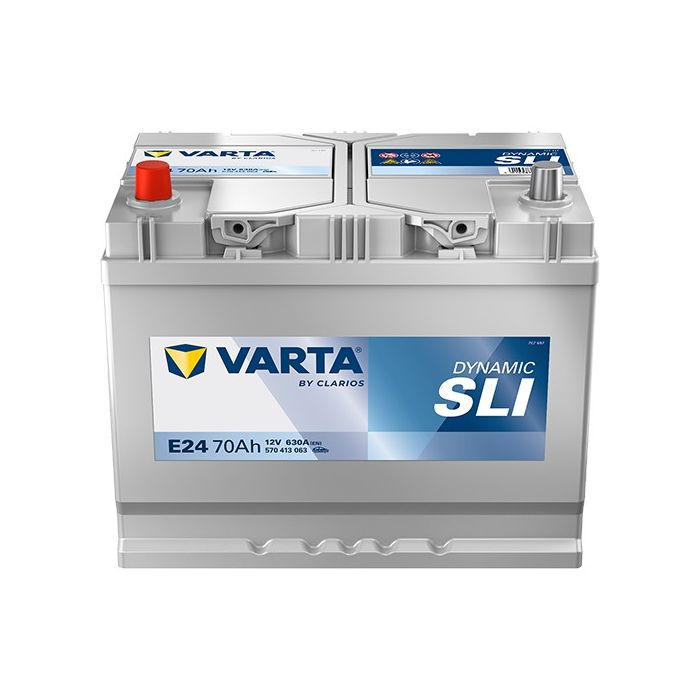 Batterie de démarrage Varta Dynamic E24 12 V 70 Ah 630 A – Plomb-acide (sans entretien)