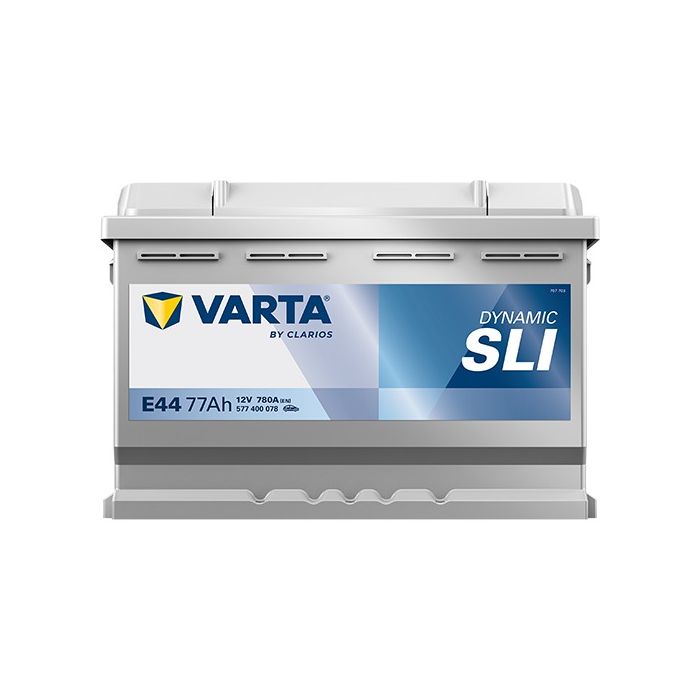 Batterie de démarrage Varta Dynamic E44 12 V 77 Ah 780 A – Plomb-acide (sans entretien)