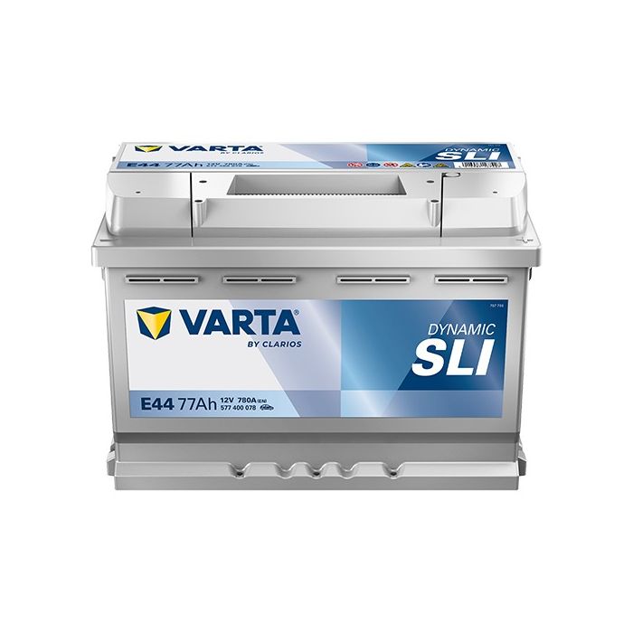 Batterie de démarrage Varta Dynamic E44 12 V 77 Ah 780 A – Plomb-acide (sans entretien)
