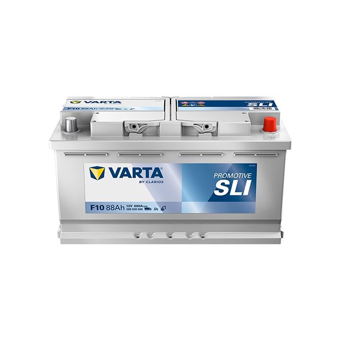 Batterie de démarrage Varta Promotive F10 12 V 88 Ah 680 A – Plomb-acide (sans entretien)