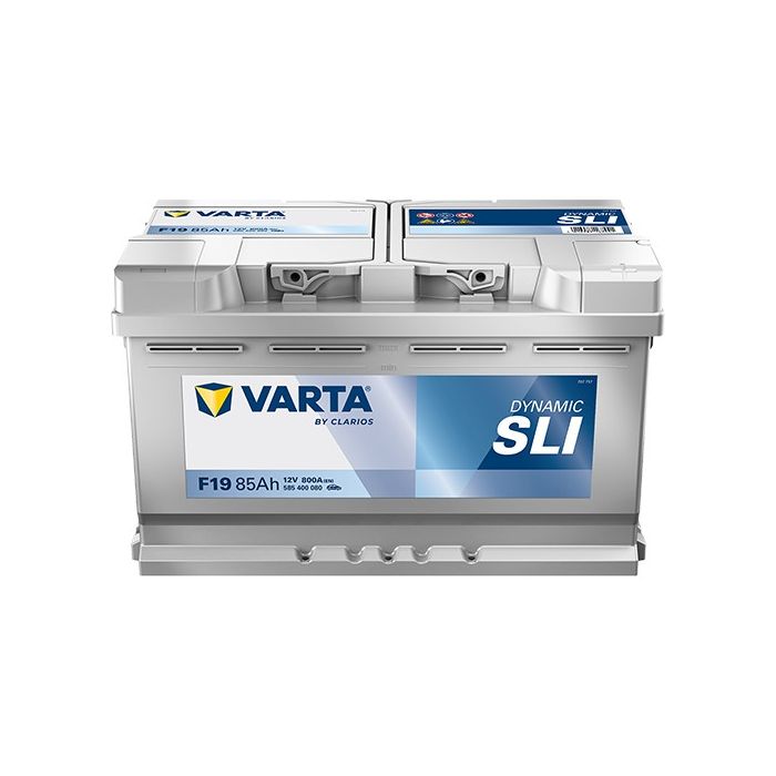 Batterie de démarrage Varta Dynamic F19 12 V 85 Ah 800 A – Plomb-acide (sans entretien)