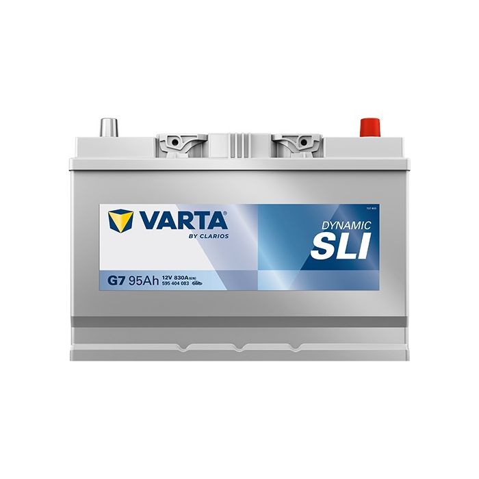 Batterie de démarrage Varta Dynamic G7 12 V 95 Ah 830 A – Plomb-acide (sans entretien)