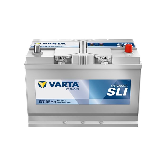 Batterie de démarrage Varta Dynamic G7 12 V 95 Ah 830 A – Plomb-acide (sans entretien)