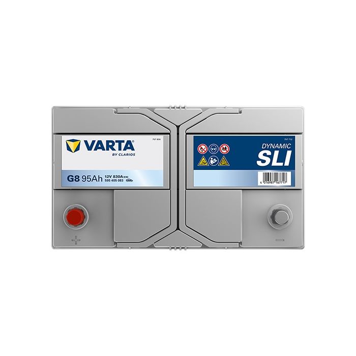 Batterie de démarrage Varta Dynamic G8 12 V 95 Ah 830 A – Plomb-acide (sans entretien)