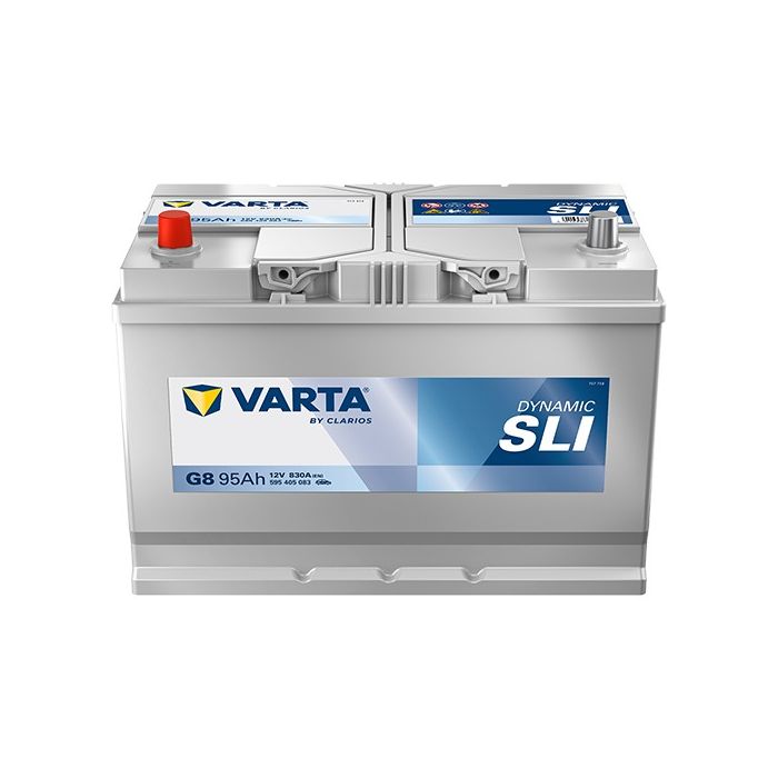 Batterie de démarrage Varta Dynamic G8 12 V 95 Ah 830 A – Plomb-acide (sans entretien)