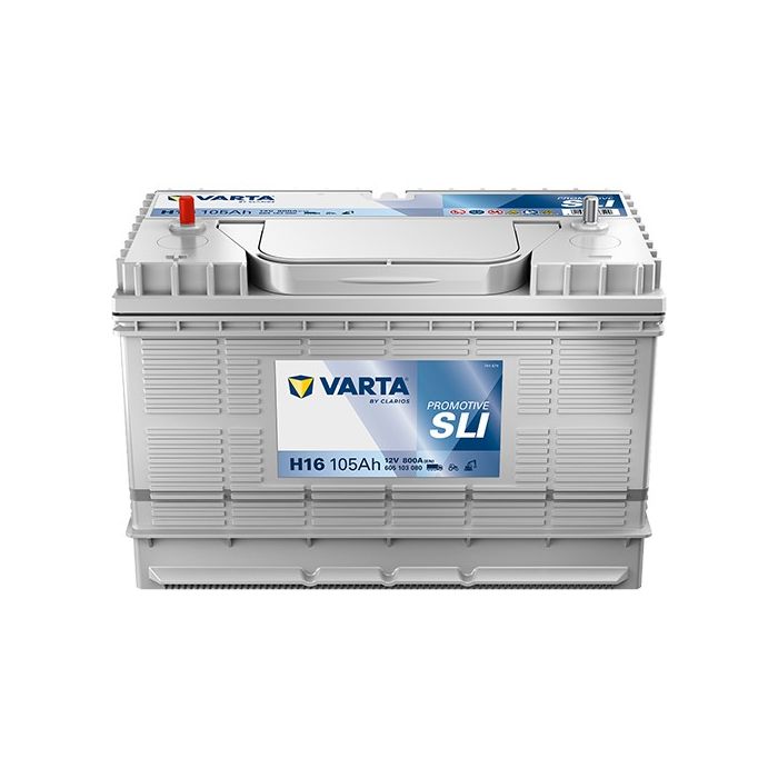 Batterie de démarrage Varta Promotive H16 12 V 105 Ah 800 A – Plomb-acide (sans entretien)