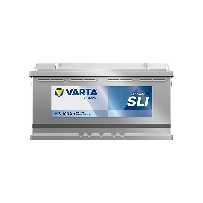 Batterie de démarrage Varta Dynamic H3 12 V 100 Ah 830 A – Plomb-acide (sans entretien)