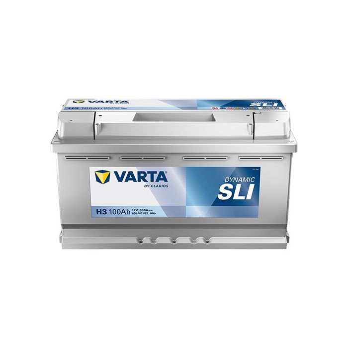 Batterie de démarrage Varta Dynamic H3 12 V 100 Ah 830 A – Plomb-acide (sans entretien)