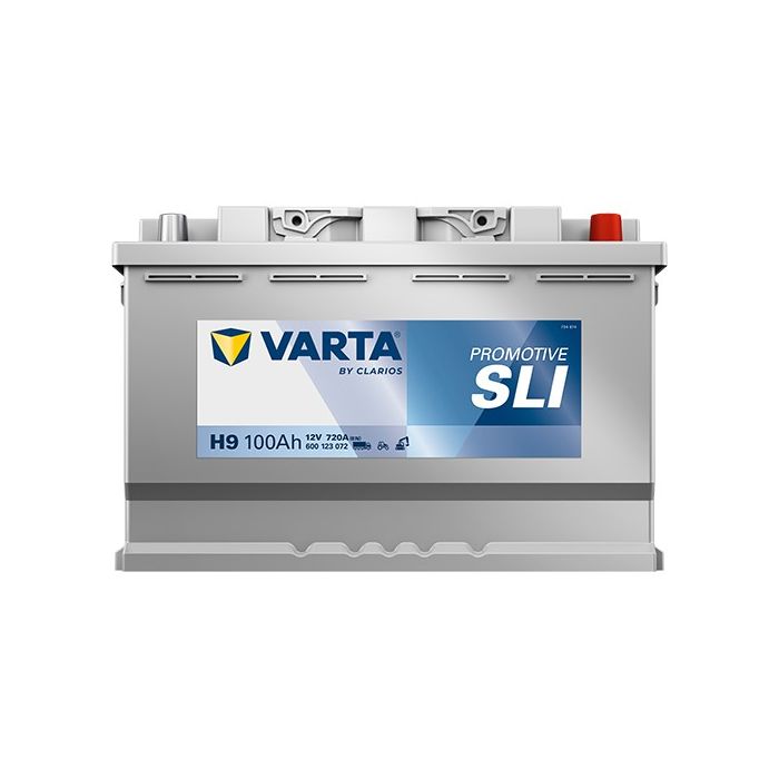 Batterie de démarrage Varta Promotive H9 12 V 100 Ah 720 A – Plomb-acide (sans entretien)