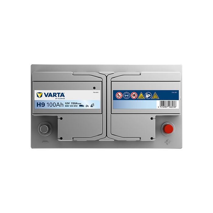Batterie de démarrage Varta Promotive H9 12 V 100 Ah 720 A – Plomb-acide (sans entretien)