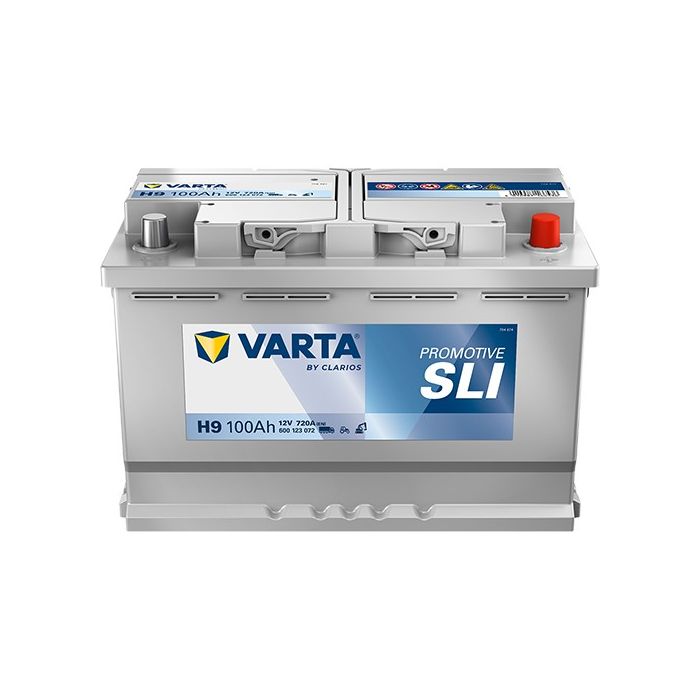 Batterie de démarrage Varta Promotive H9 12 V 100 Ah 720 A – Plomb-acide (sans entretien)