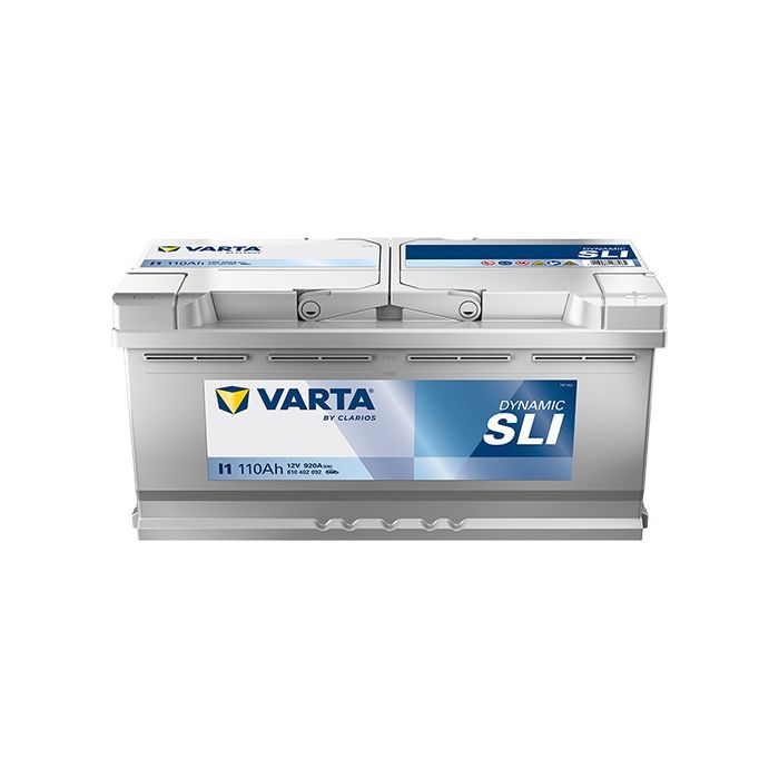 Batterie de démarrage Varta Dynamic I1 12 V 110 Ah 920 A – Plomb-acide (sans entretien)