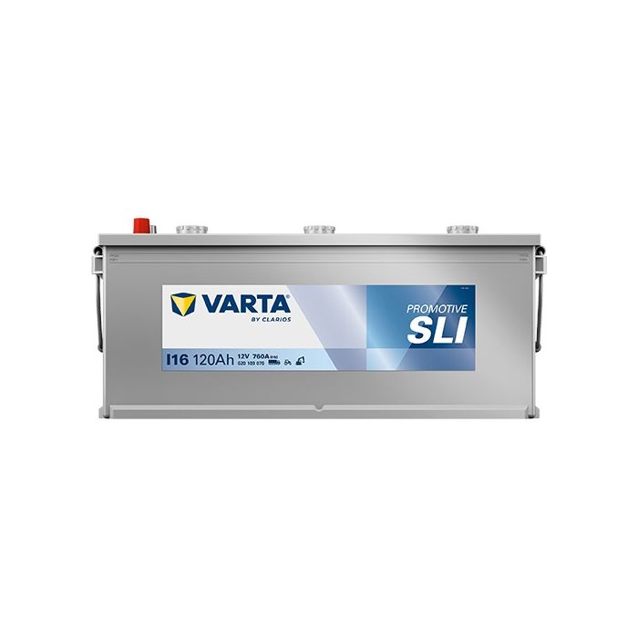 Batterie de démarrage Varta Promotive I16 12 V 120 Ah 760 A – Plomb-acide (sans entretien)