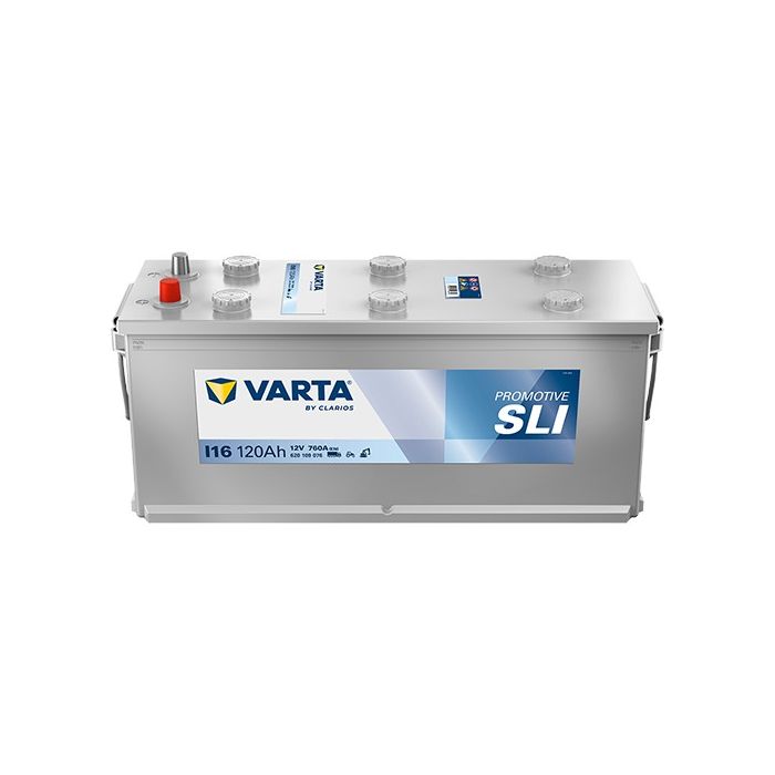 Batterie de démarrage Varta Promotive I16 12 V 120 Ah 760 A – Plomb-acide (sans entretien)